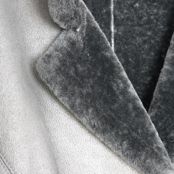 Dominic Bellissimo DesigneBlack Sheerling/Rason Reversible Winter Coat Size 12/L - Picture 7 of 9